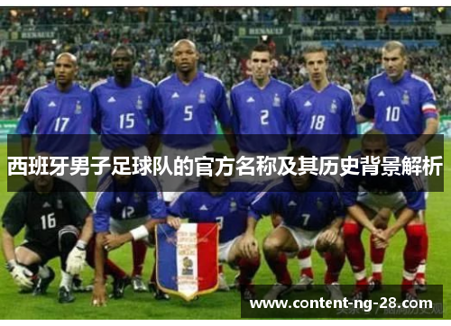 西班牙男子足球队的官方名称及其历史背景解析 西班牙男子足球队的官方名称及其历史背景解析
