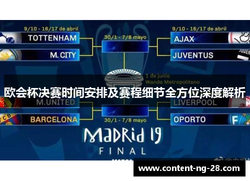 欧会杯决赛时间安排及赛程细节全方位深度解析